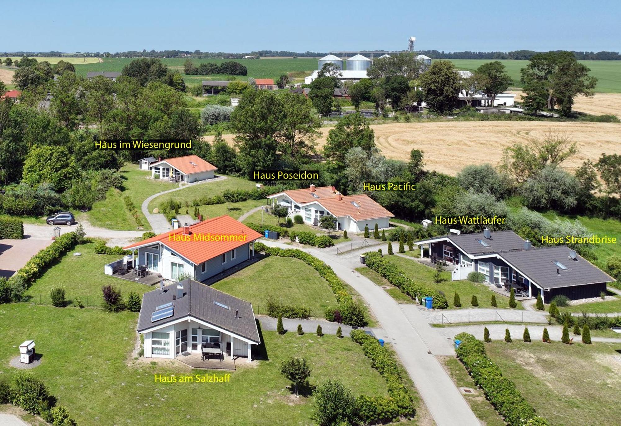 Daenische Ferienhaeuser Am Salzhaff Haus Kaept'N Nemo Insel Poel Exterior foto
